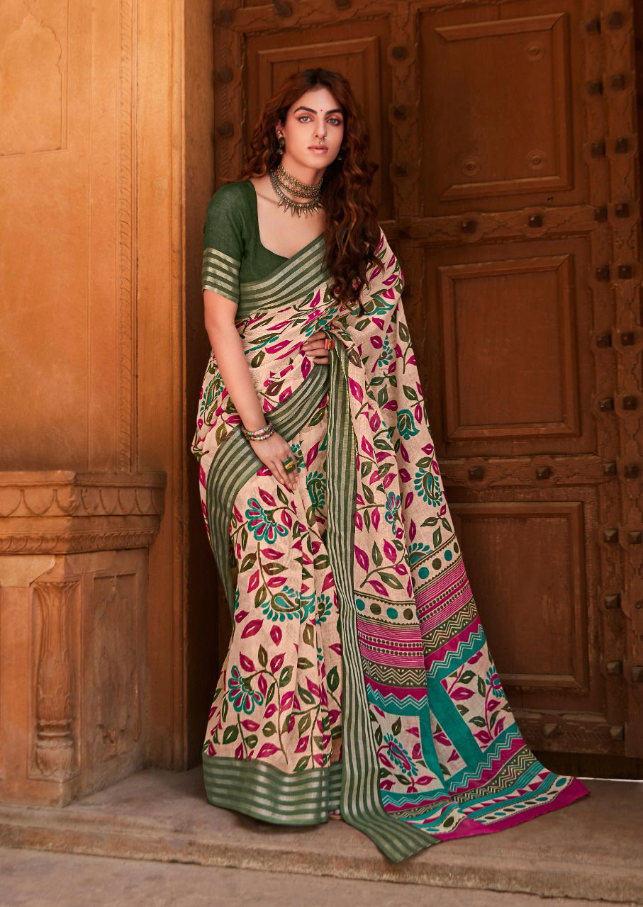 Ruchika S.R Dailywear Wholesale Printed Sarees Catalog